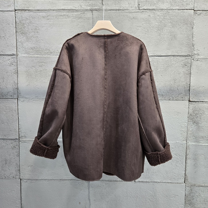 10CC東大門㊣實拍女裝新款推薦職業休閑夾克里外穿柔軟雙面10CC夾克