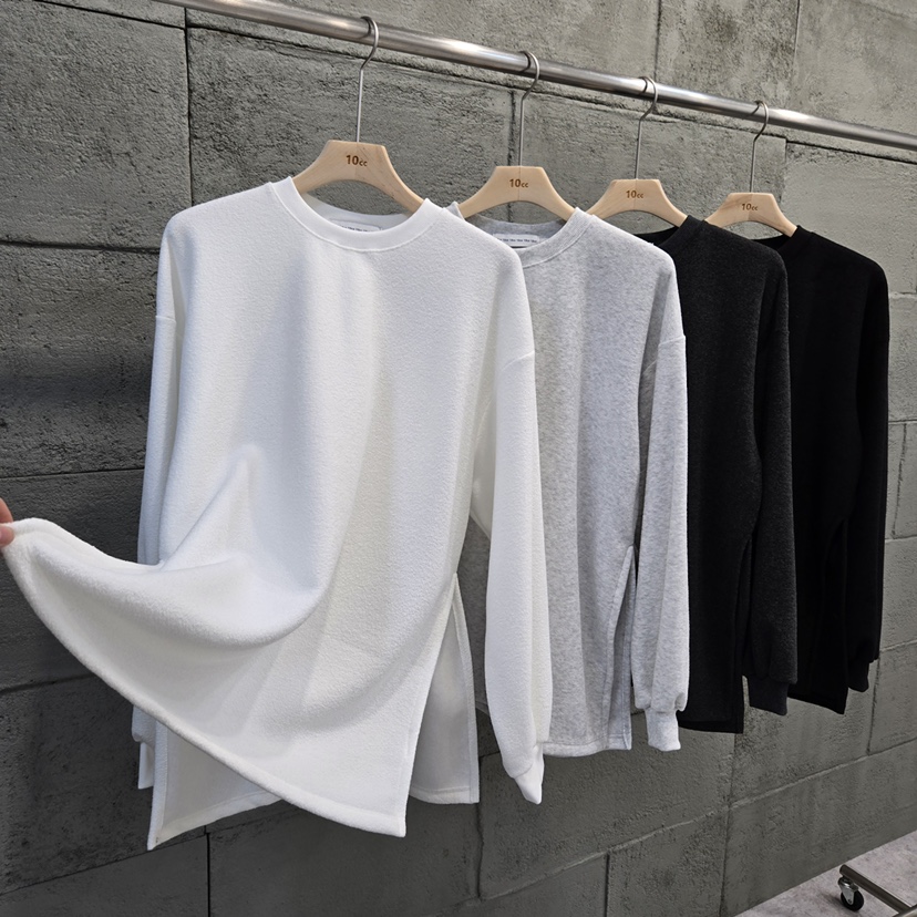 10CC韓國代購㊣女士新款職業推薦人氣時尚25秋冬長袖T恤羊毛10CC長袖T恤