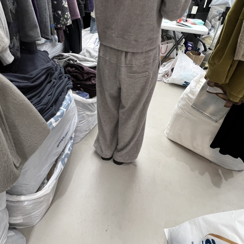 SOLD OUT韓國代購㊣女士新款真品熱賣人氣時尚25秋冬休閑褲SOLD OUT休閑褲