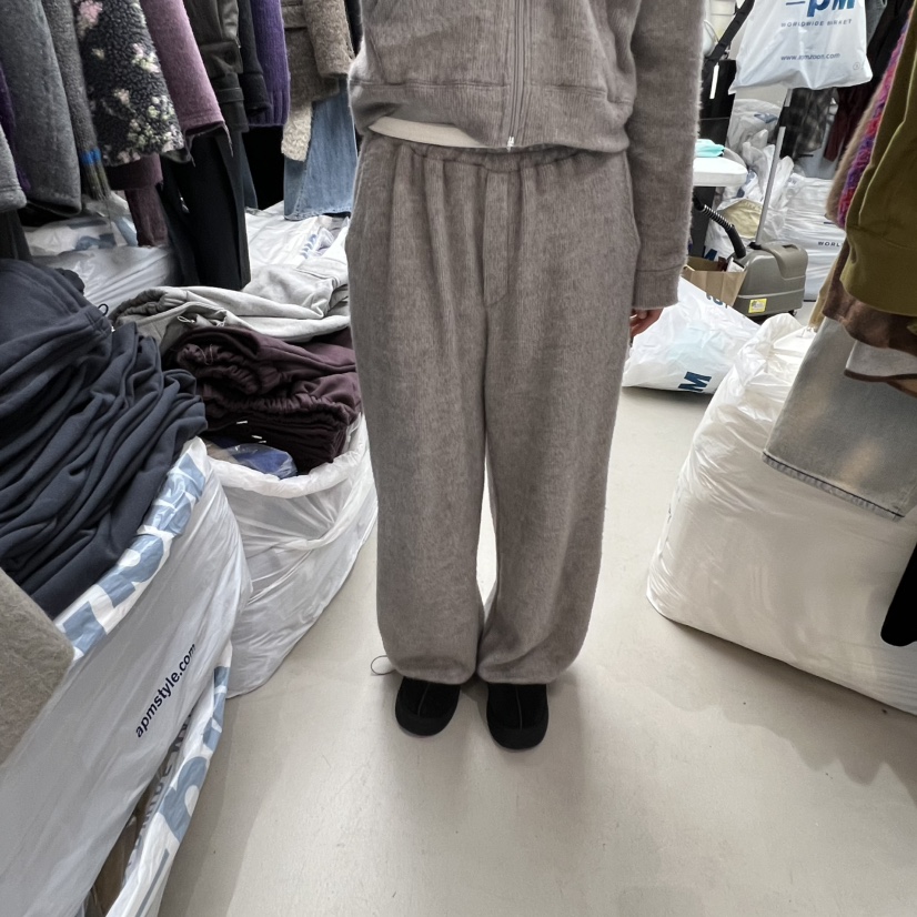 SOLD OUT韓國代購㊣女士新款真品熱賣人氣時尚25秋冬休閑褲SOLD OUT休閑褲圖色1