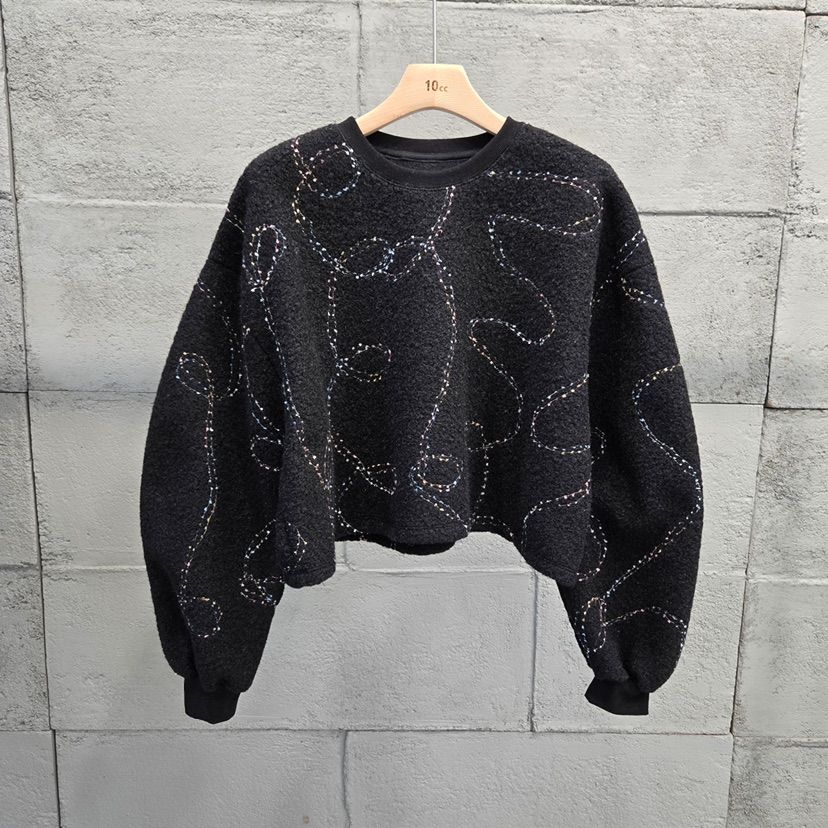 10CC東大門㊣代購女士新款25秋冬人氣時尚休閑真品熱賣衛衣10CC衛衣圖色2