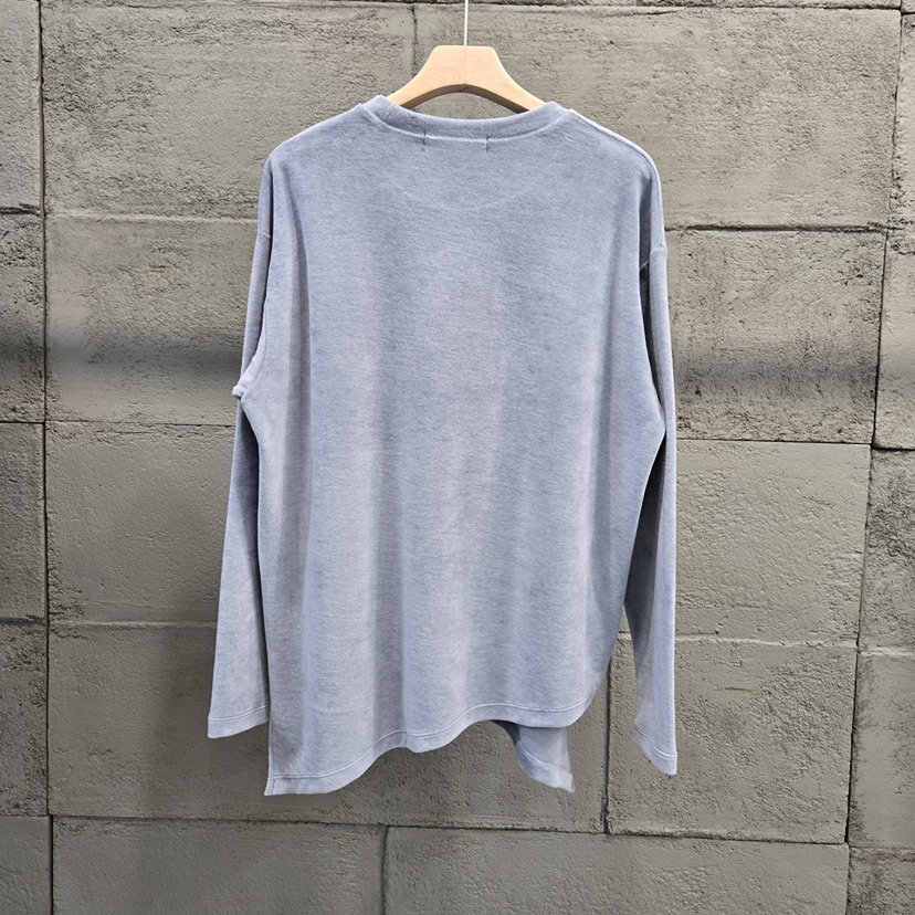 10CC東大門㊣代購女士新品休閑職業人氣25秋冬長袖T恤天鵝絨10CC長袖T恤