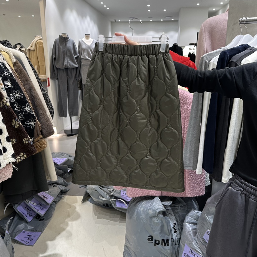 BENE東大門㊣直郵女裝新款人氣推薦職業真品半身裙中短裙絎縫BENE半身裙/中短裙