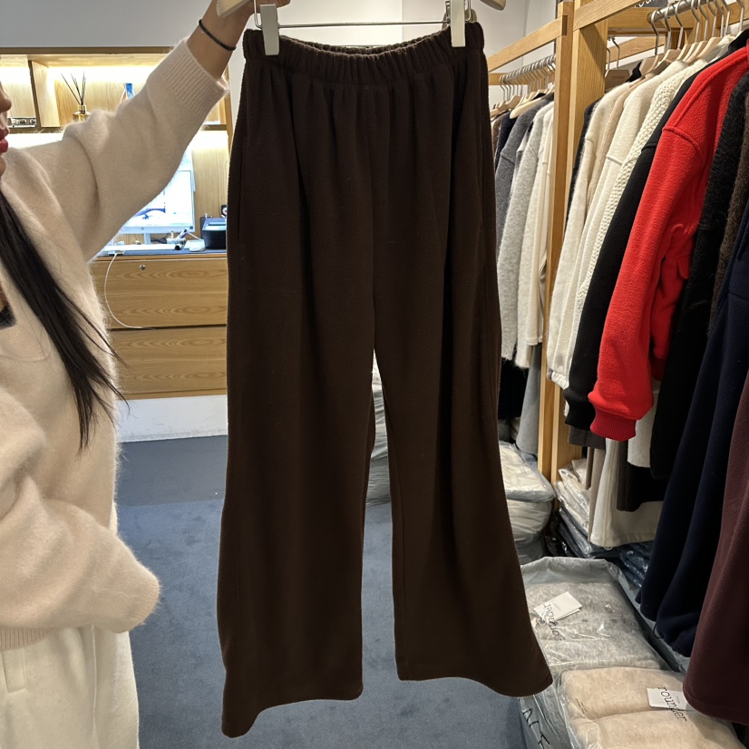 ROUNDER東大門㊣實拍女士新品推薦時尚休閑25秋冬熱賣休閑褲ROUNDER休閑褲圖色3棕色