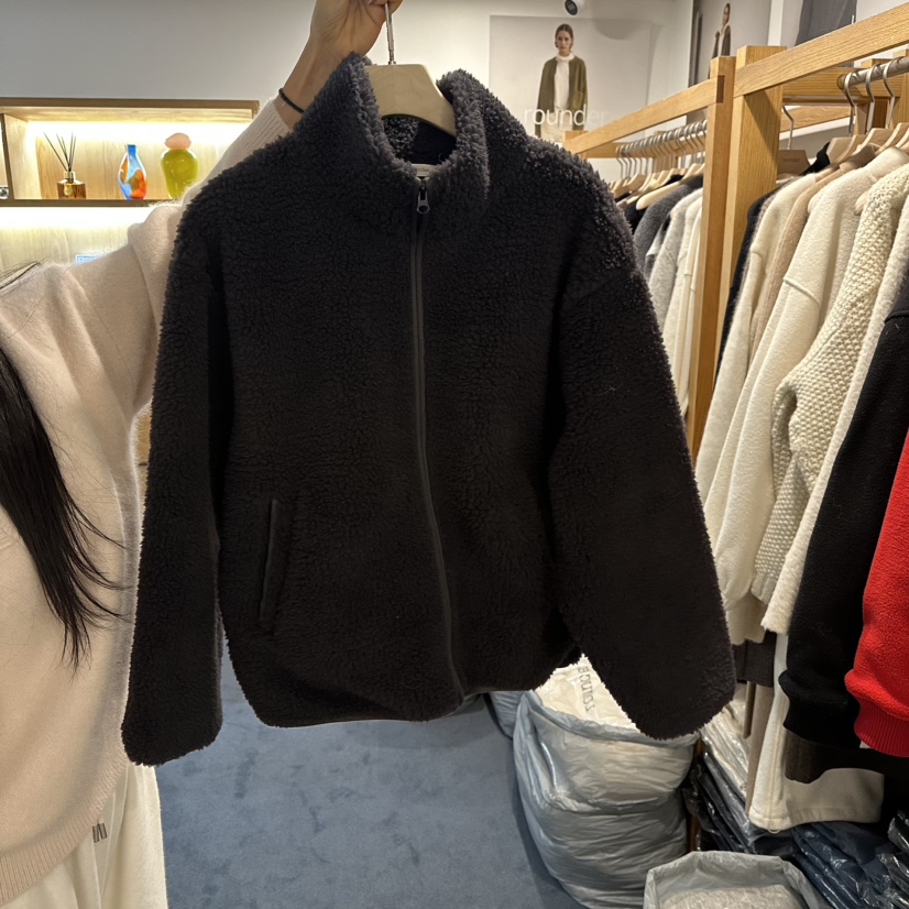 ROUNDER韓國直郵㊣女裝新款職業25秋冬真品推薦熱賣夾克拉鏈ROUNDER夾克圖色2