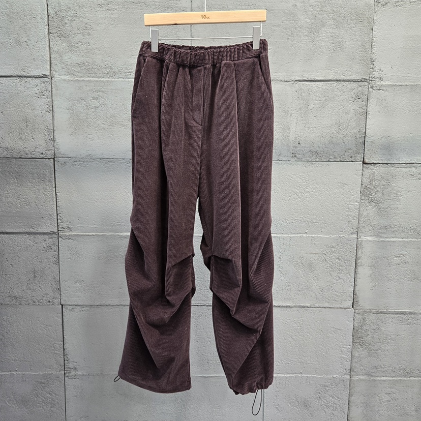 10CC東大門㊣代購女士新款熱賣推薦人氣休閑休閑褲燈芯絨加絨10CC休閑褲圖色3