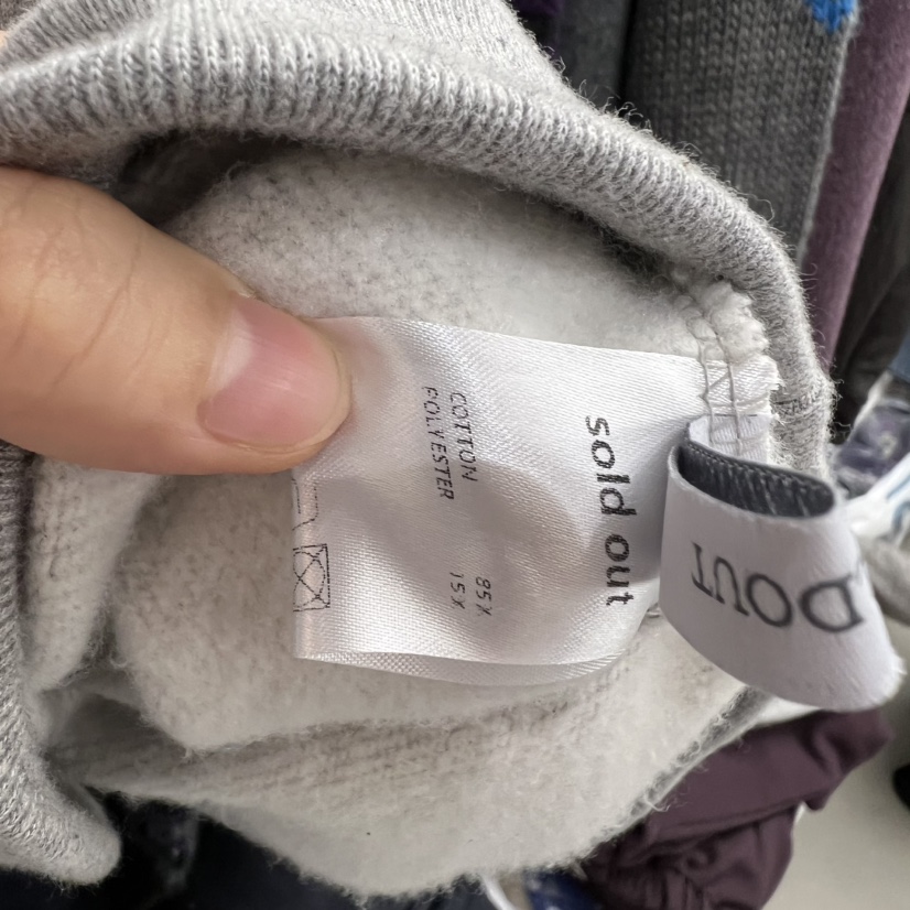 SOLD OUT東大門㊣直郵女裝新款25秋冬熱賣真品時尚衛衣加絨SOLD OUT衛衣