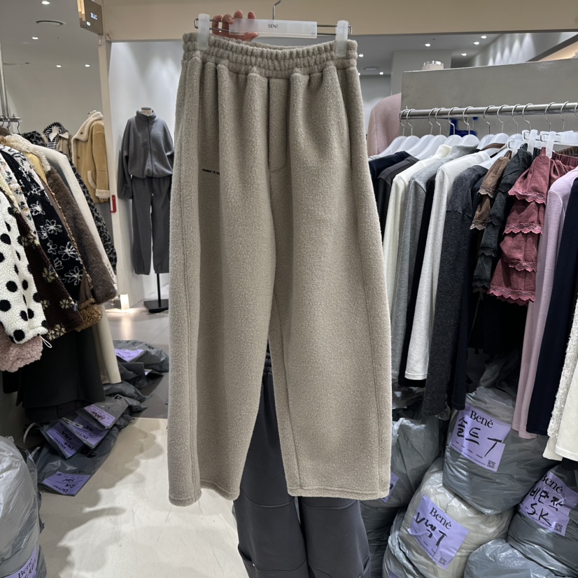 BENE韓國直郵㊣女裝新款推薦職業真品人氣25秋冬時尚休閑褲BENE休閑褲圖色3