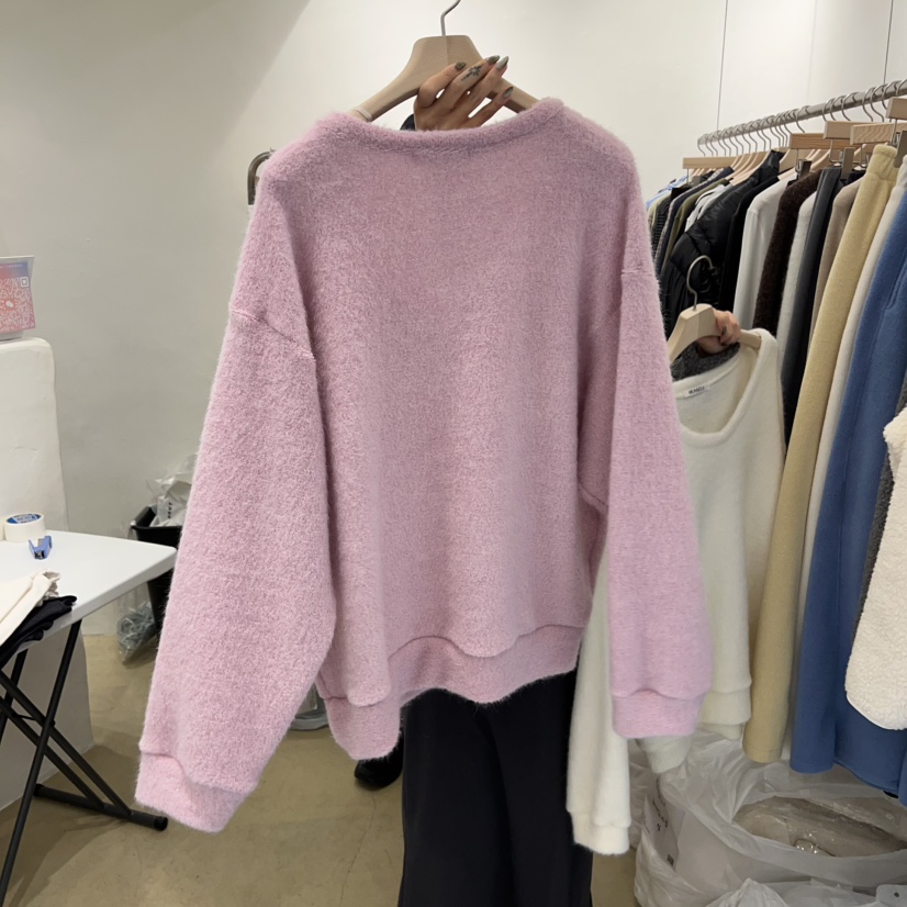 MUNSELL東大門㊣直郵女士新品熱賣真品25秋冬職業毛衣安哥拉MUNSELL毛衣