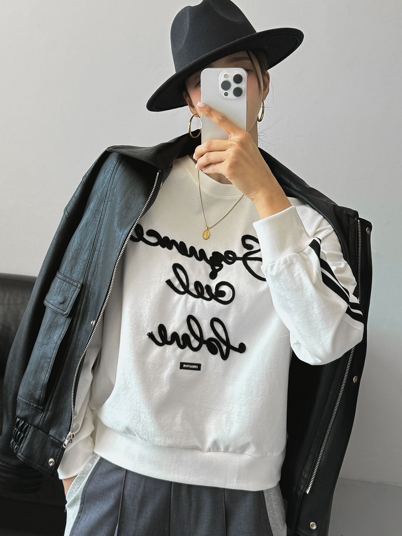 IAAN韓國代購㊣女士新品熱賣休閑人氣職業時尚推薦真品衛衣iaAn衛衣