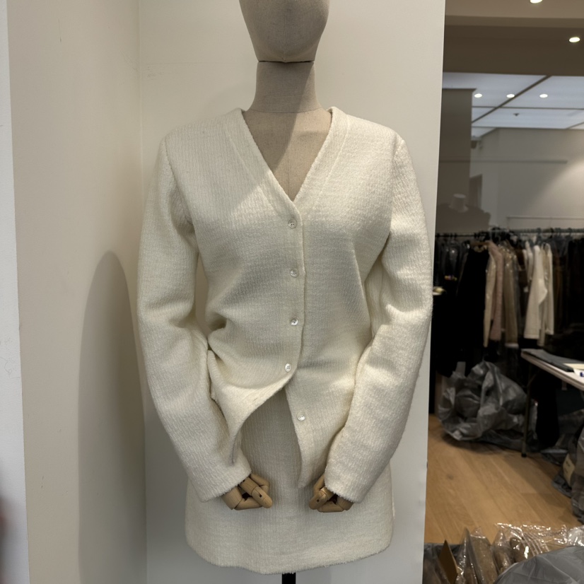 aube nunt東大門㊣直郵女士新品職業熱賣真品休閑人氣針織衫aube nunt針織衫圖色1