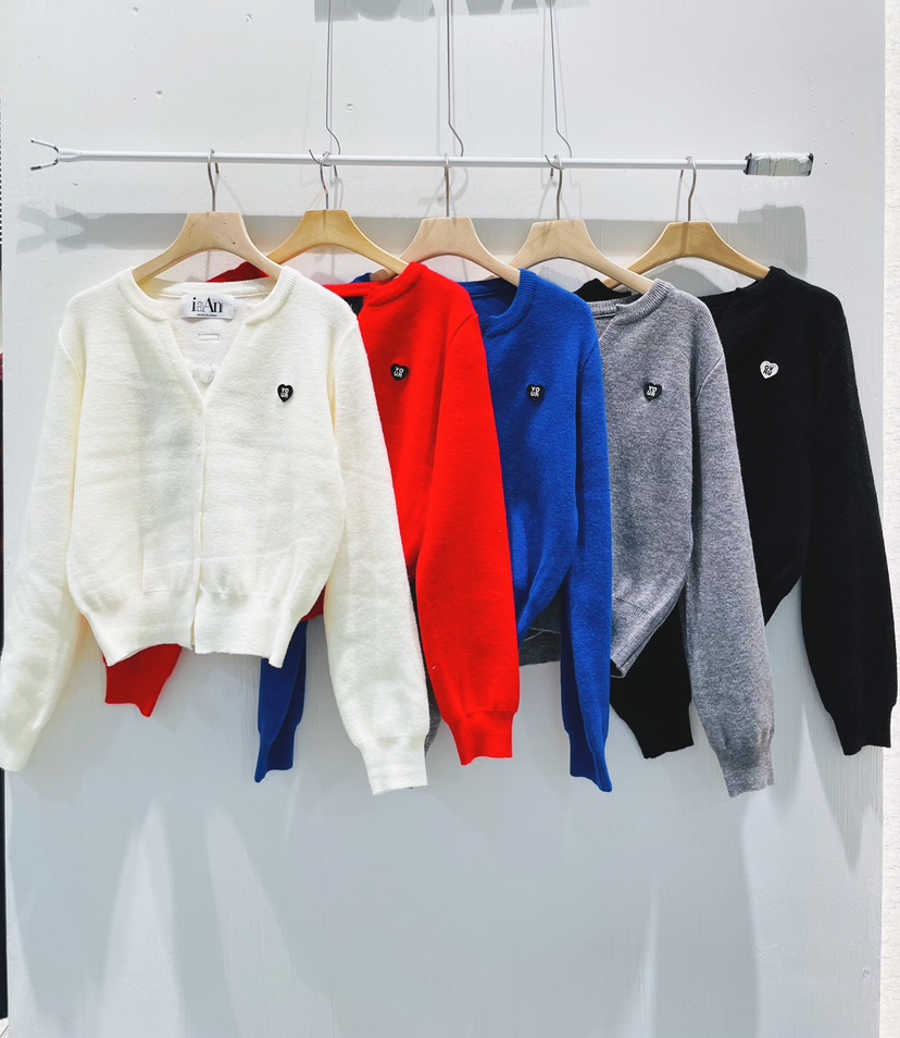 IAAN韓國代購㊣女士新品時尚職業熱賣25秋冬推薦人氣針織衫iaAn針織衫