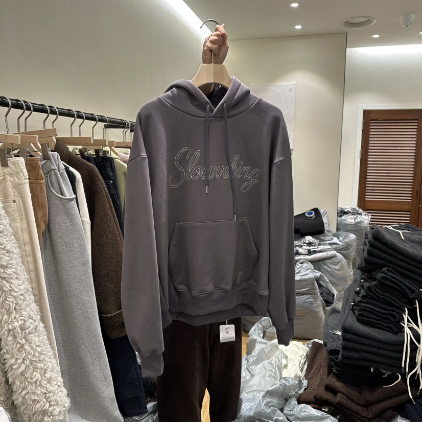 GILLI東大門㊣代購女裝新品人氣休閑真品25秋冬職業衛衣刺繡GILLI衛衣圖色3