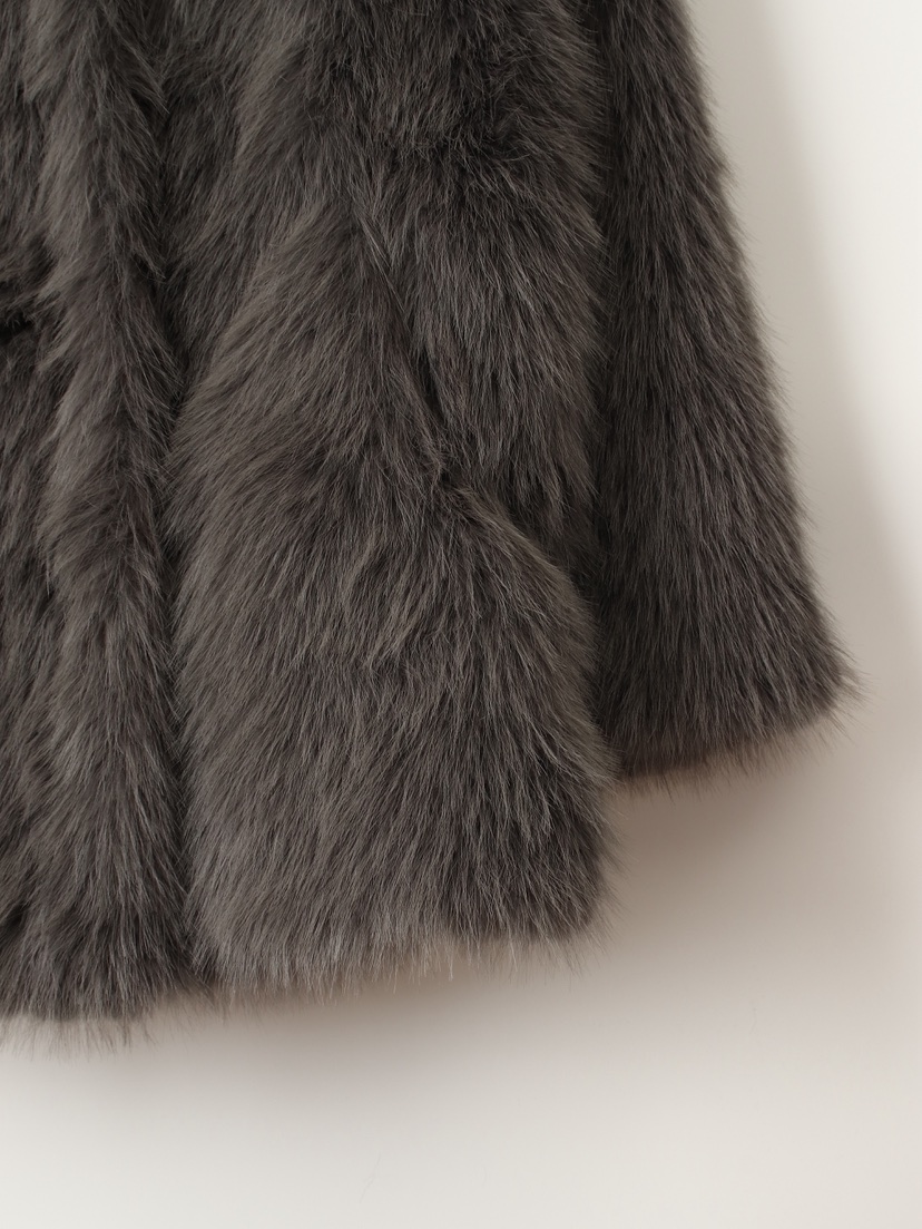 TEXTURE東大門㊣直郵女裝新品25秋冬休閑職業真品時尚短款大衣TEXTURE短款大衣