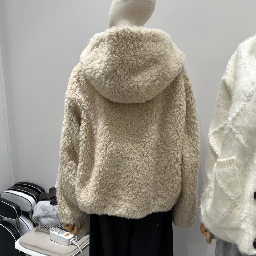 XPARTY韓國直郵㊣女士新品推薦職業休閑熱賣25秋冬夾克兜帽短款XPARTY夾克