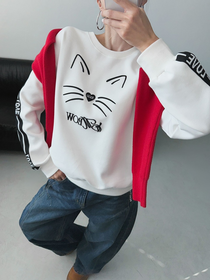 IAAN東大門㊣代購女士新款真品休閑熱賣職業時尚推薦人氣衛衣iaAn衛衣