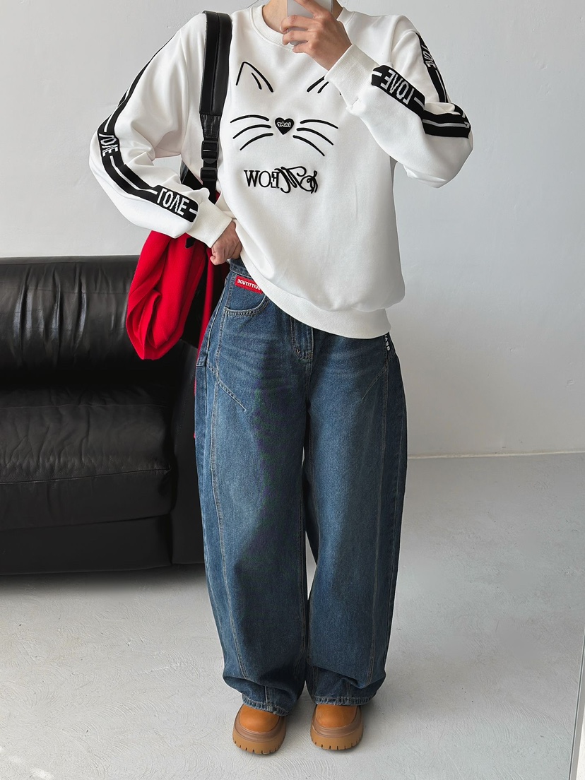 IAAN東大門㊣代購女士新款真品休閑熱賣職業時尚推薦人氣衛衣iaAn衛衣