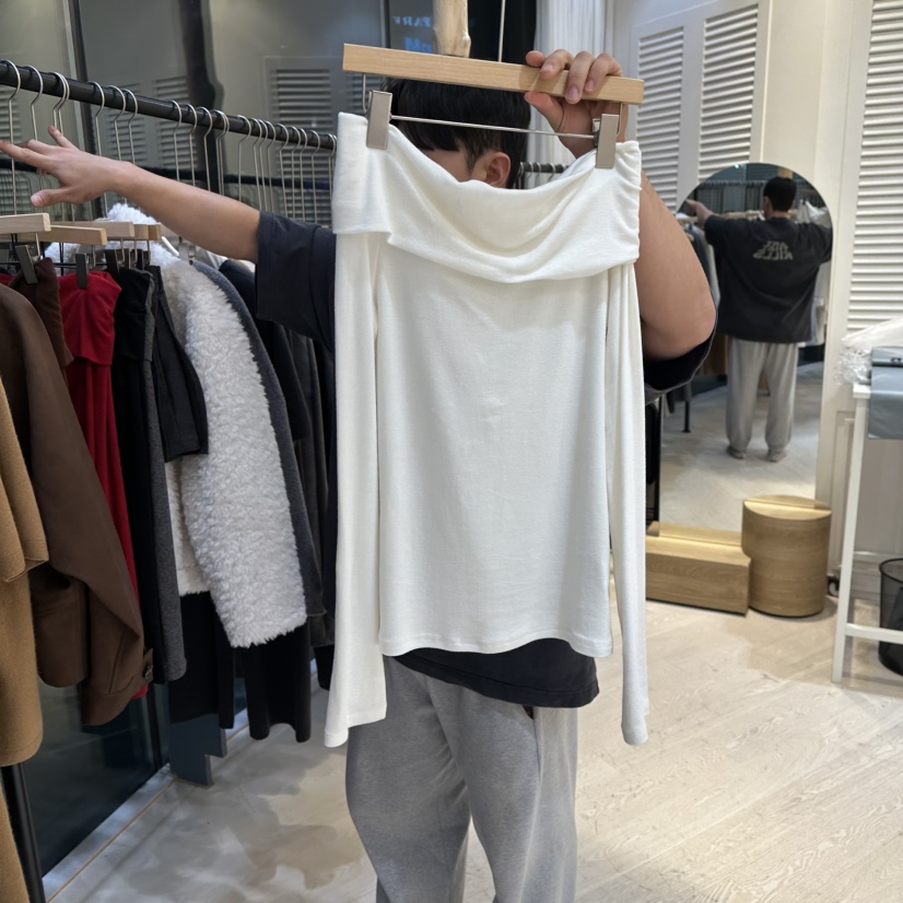 COPINER韓國直郵㊣女士新款熱賣25秋冬推薦時尚職業長袖T恤COPINER長袖T恤圖色1