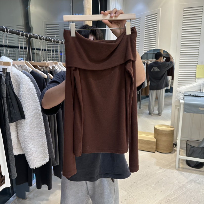 COPINER韓國直郵㊣女士新款熱賣25秋冬推薦時尚職業長袖T恤COPINER長袖T恤圖色5