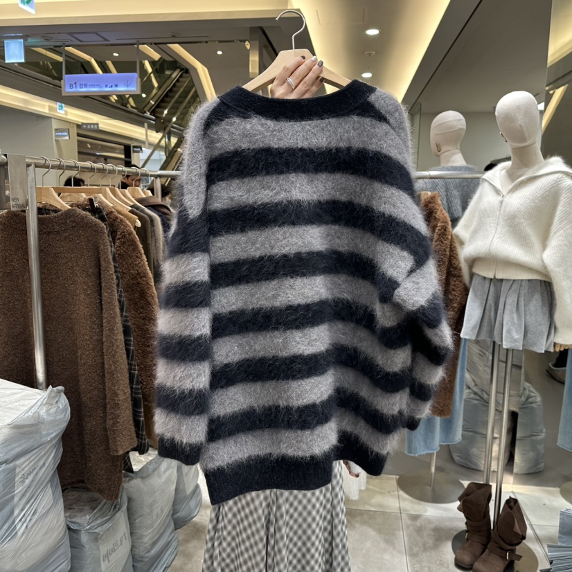 XPARTY東大門㊣直郵女士新品推薦人氣時尚真品熱賣毛衣開衫XPARTY毛衣