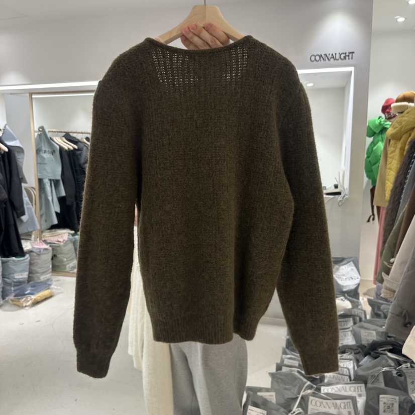 CONNAUGHT東大門㊣直郵女士新品真品25秋冬職業針織衫馬海毛CONNAUGHT/DAILYJUD針織衫