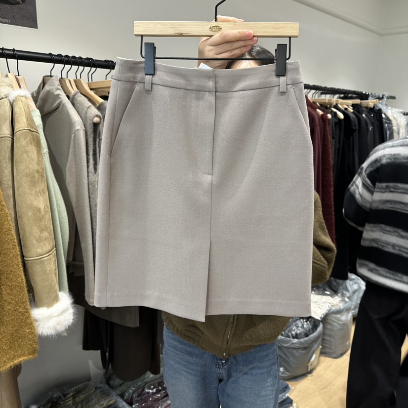 aube nunt韓國直郵㊣女士新品人氣真品時尚25秋冬推薦短裙aube nunt短裙圖色1