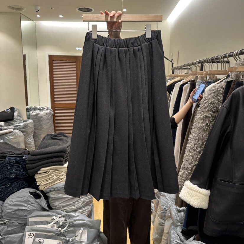 GILLI東大門㊣實拍女士新款真品人氣休閑職業25秋冬時尚長裙GILLI長裙