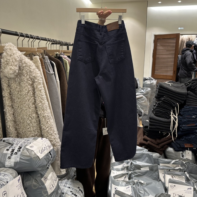 GILLI東大門㊣代購女士新款人氣職業推薦時尚熱賣休閑褲加絨GILLI休閑褲