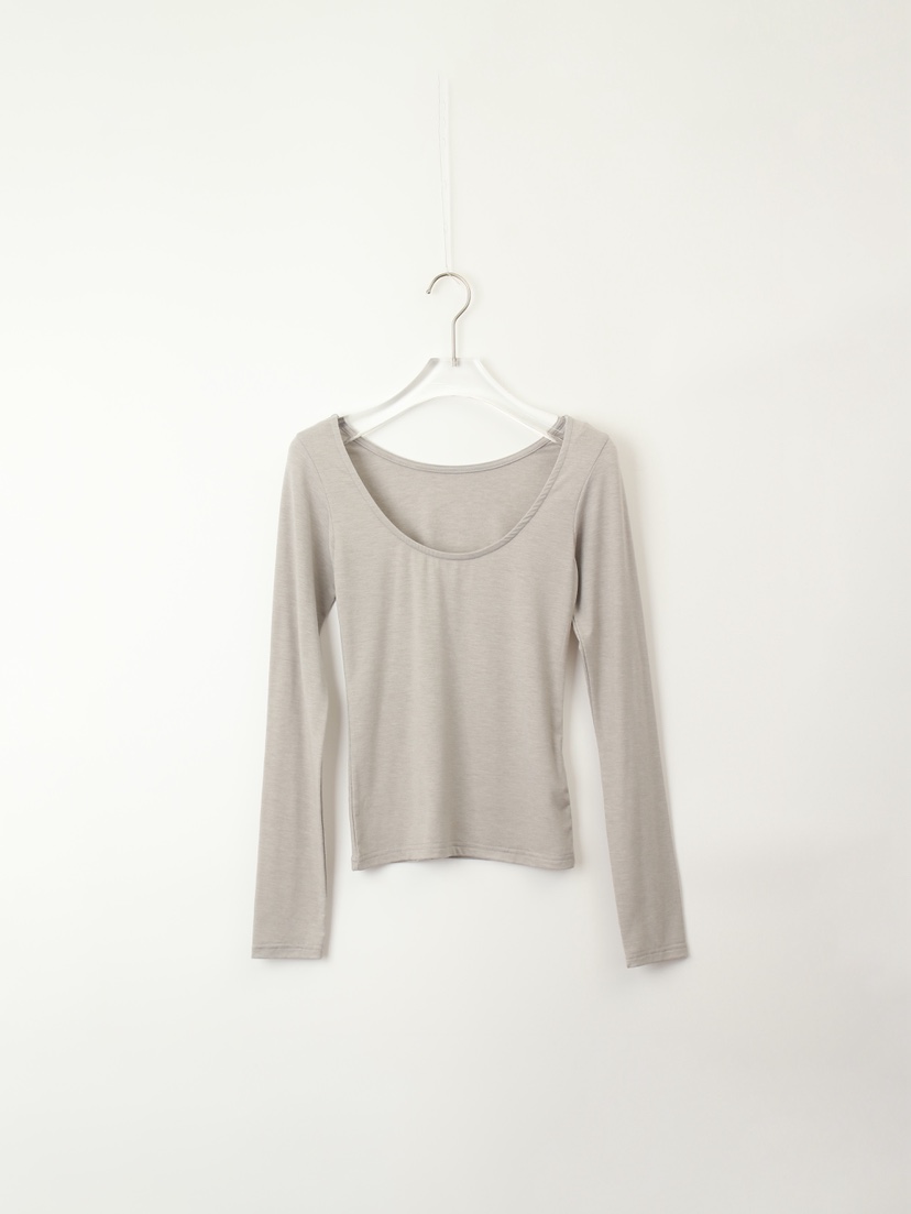 TEXTURE東大門㊣實拍女士新款休閑推薦熱賣25秋冬職業長袖T恤TEXTURE長袖T恤圖色2