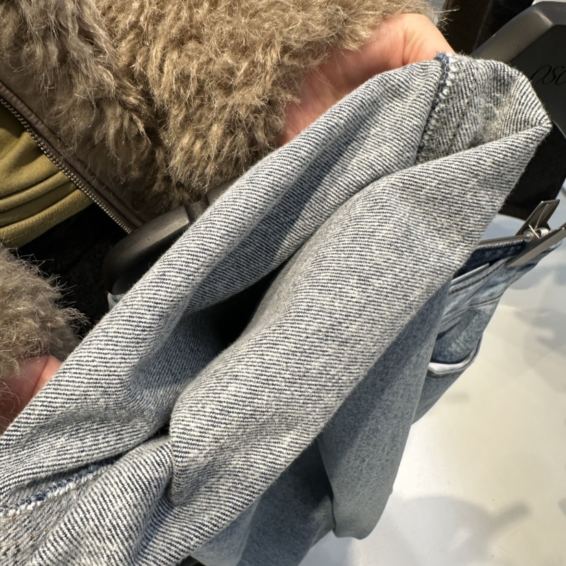 OSOO東大門㊣代購女裝新品人氣25秋冬職業熱賣休閑牛仔褲加絨OSOO牛仔褲