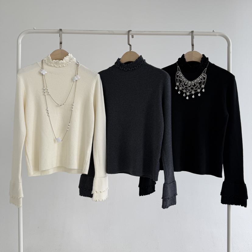 JENNY 1976東大門㊣代購女裝新品人氣25秋冬時尚休閑針織衫JENNY 1976針織衫