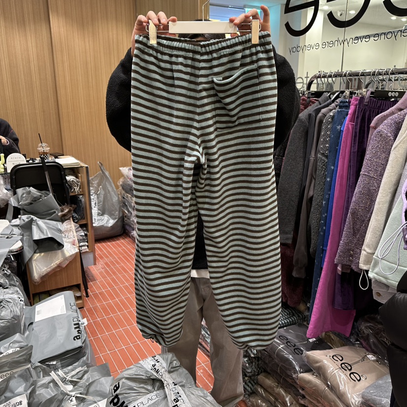 E/E/E韓國直郵㊣女士新款真品熱賣人氣25秋冬職業休閑休閑褲E/E/E休閑褲