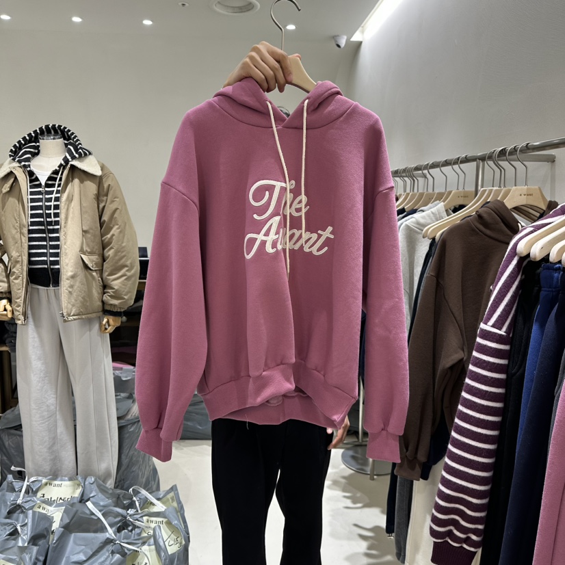 A WANT東大門㊣直郵女士新品真品時尚推薦熱賣職業衛衣加絨A WANT衛衣圖色1