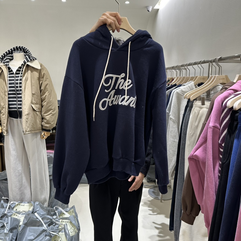 A WANT東大門㊣直郵女士新品真品時尚推薦熱賣職業衛衣加絨A WANT衛衣圖色3