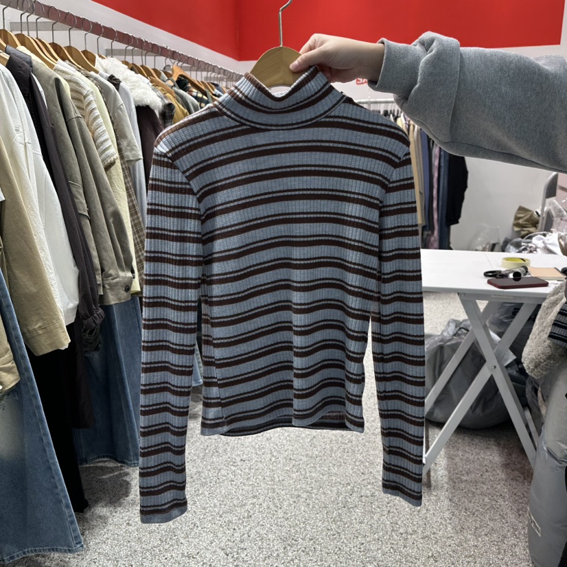 ATPZ韓國代購㊣女士新品職業推薦熱賣25秋冬時尚人氣長袖T恤ATTENTION PLEAES長袖T恤圖色1