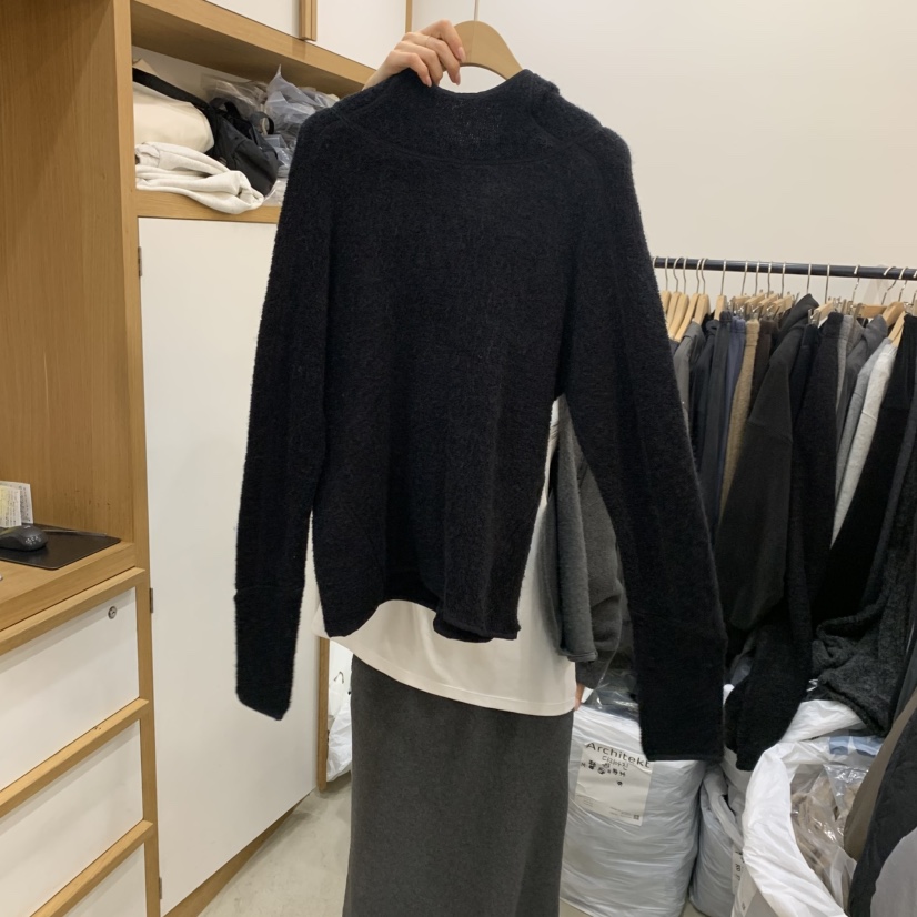 ARCHITEKT東大門㊣實拍女裝新品時尚熱賣真品25秋冬推薦衛衣ARCHITEKT衛衣圖色2