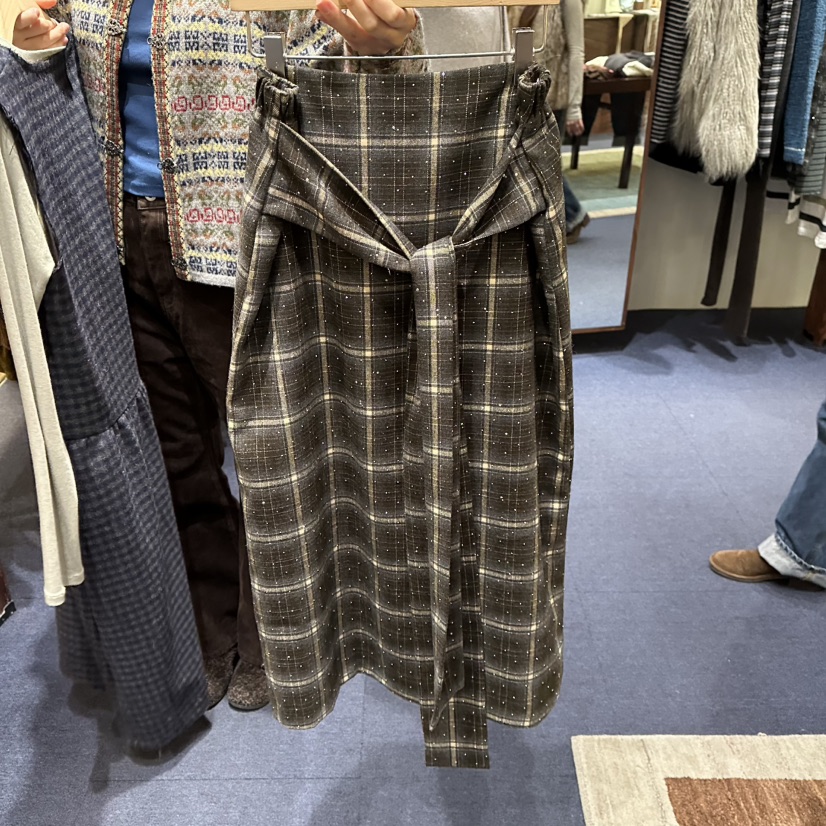 FURE韓國代購㊣女裝新款休閑25秋冬推薦人氣職業熱賣真品長裙FURE長裙圖色1