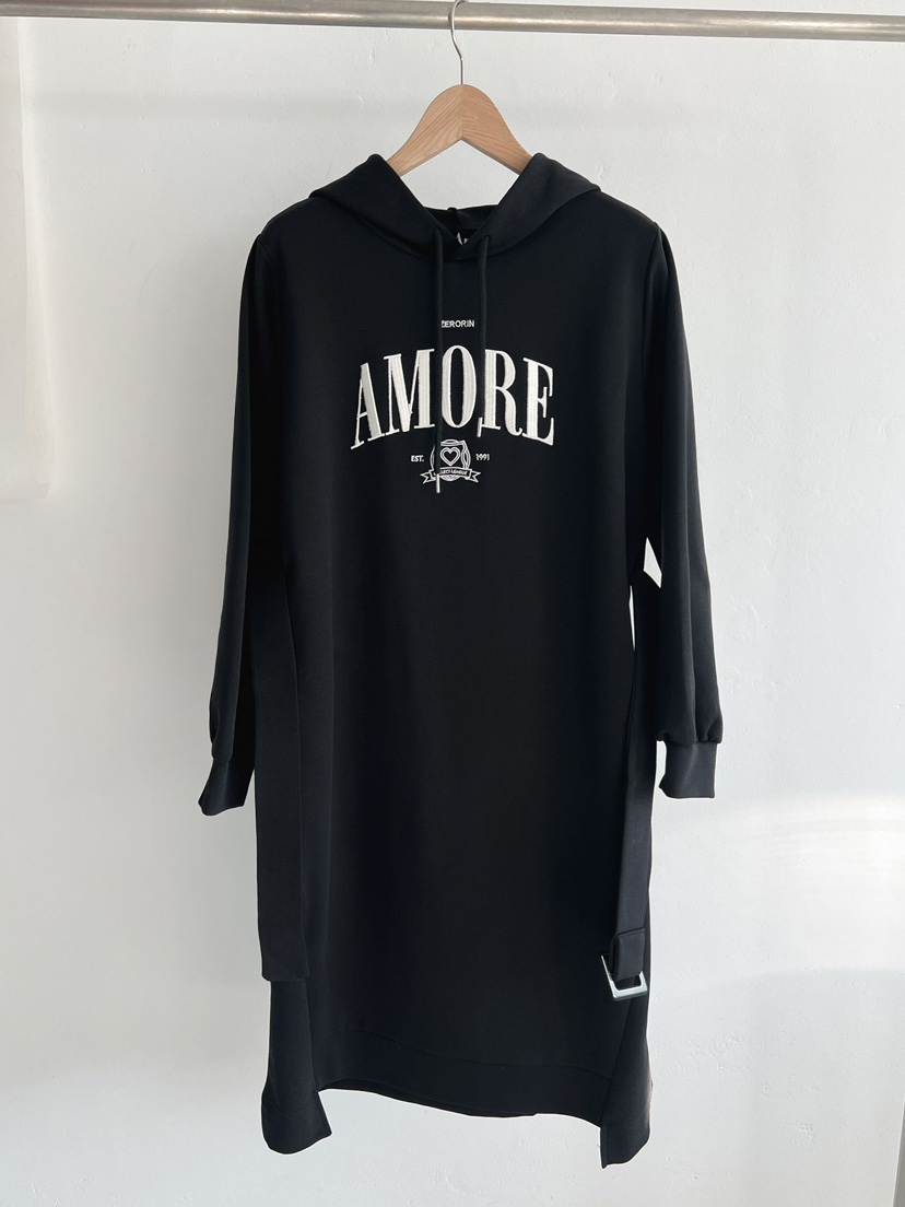 IAAN韓國直郵㊣女士新款熱賣人氣真品25秋冬時尚連衣裙含腰帶iaAn連衣裙圖色2