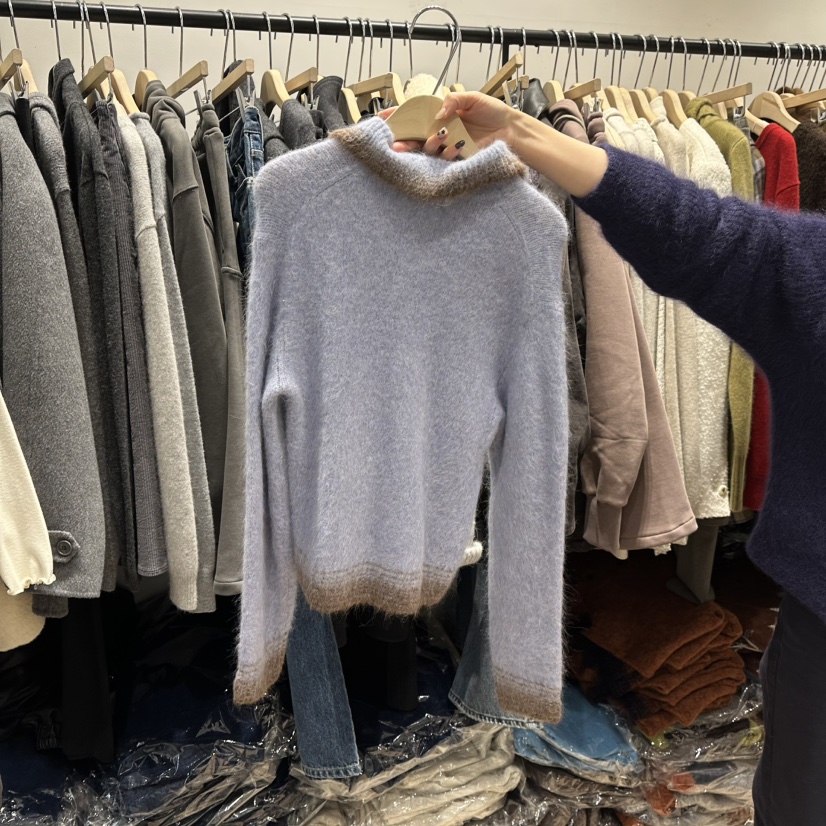 BRUNI/RICOTTA東大門㊣實拍女裝新品25秋冬職業熱賣針織衫BRUNI/RICOTTA針織衫