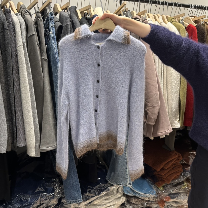 BRUNI/RICOTTA東大門㊣實拍女裝新品25秋冬職業熱賣針織衫BRUNI/RICOTTA針織衫圖色2