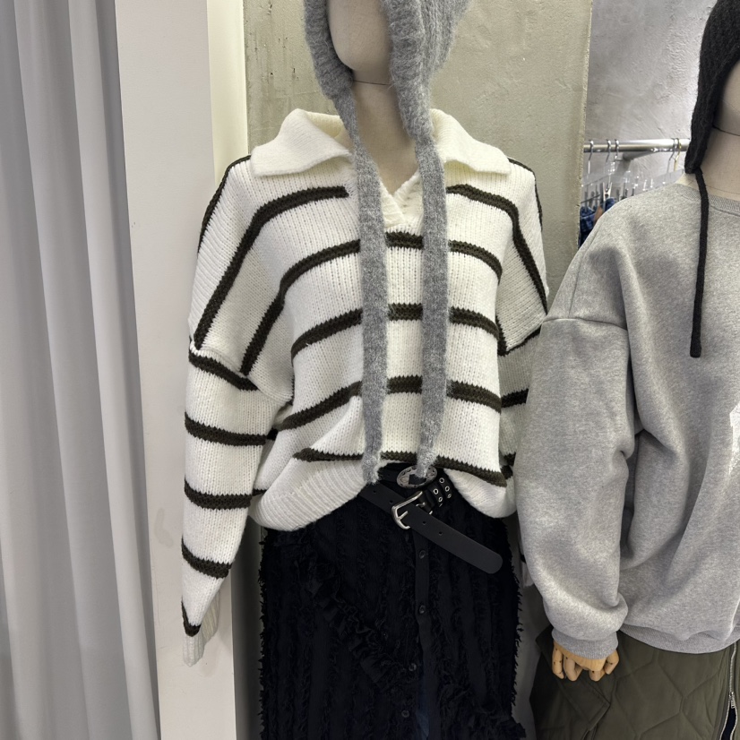 AMOUR東大門㊣直郵女裝新款真品職業時尚推薦休閑熱賣人氣毛衣AMOUR毛衣圖色1