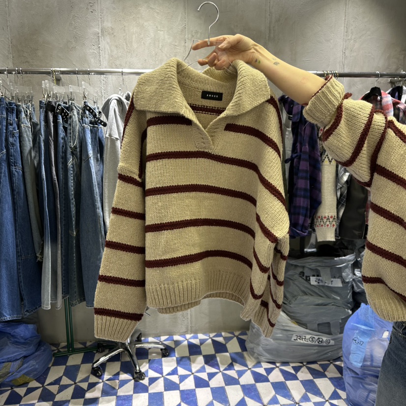 AMOUR東大門㊣直郵女裝新款真品職業時尚推薦休閑熱賣人氣毛衣AMOUR毛衣圖色2