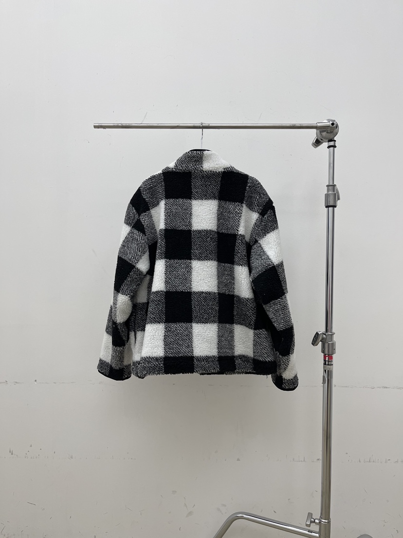 ATMOSPHERE東大門㊣直郵女裝新款職業真品推薦夾克羊毛格紋ATMOSPHERE/BLING夾克