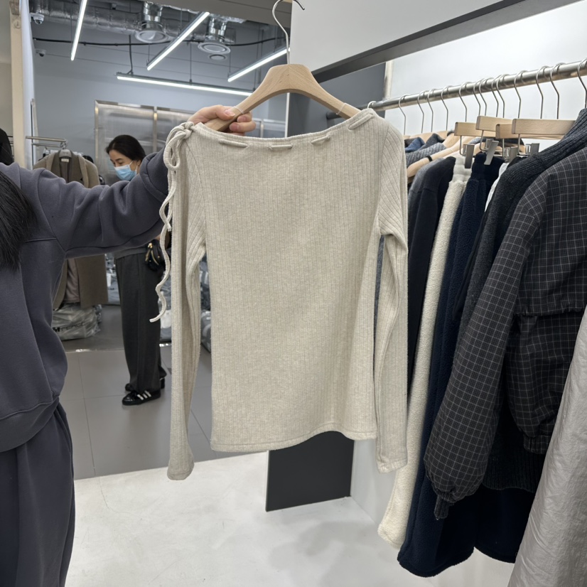 THE VALUE東大門㊣代購女士新品休閑職業熱賣真品人氣長袖T恤THE VALUE長袖T恤