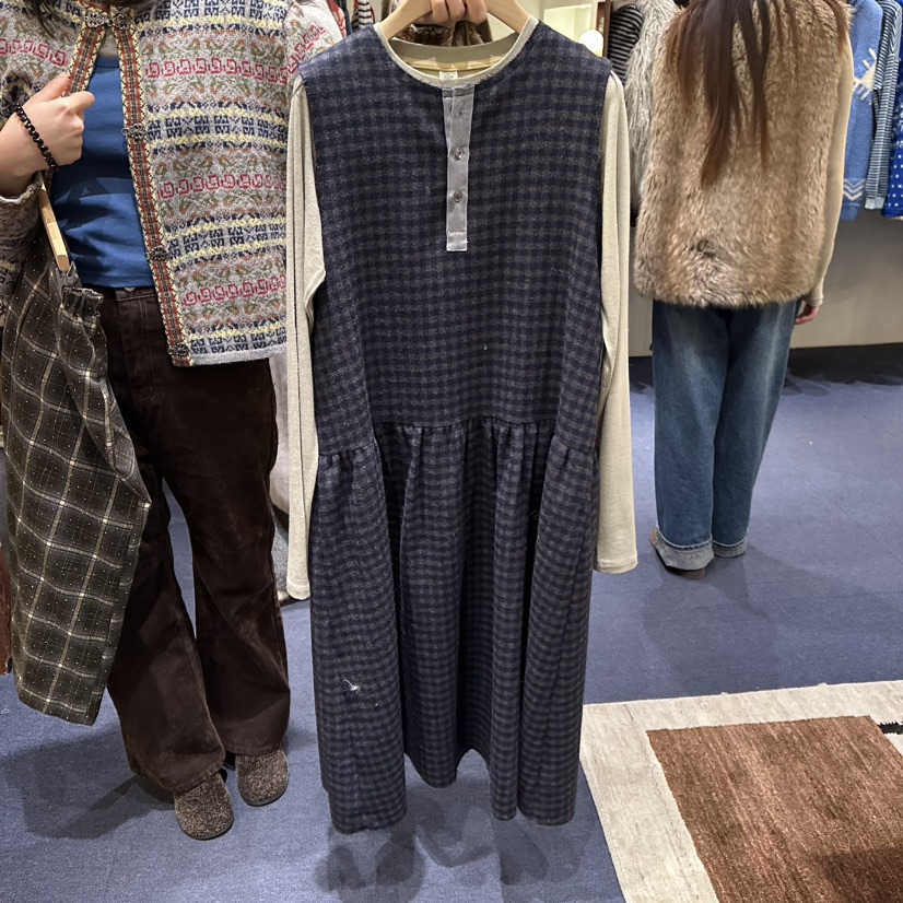 FURE東大門㊣實拍女裝新款熱賣真品時尚休閑連衣裙不含內搭FURE連衣裙圖色1