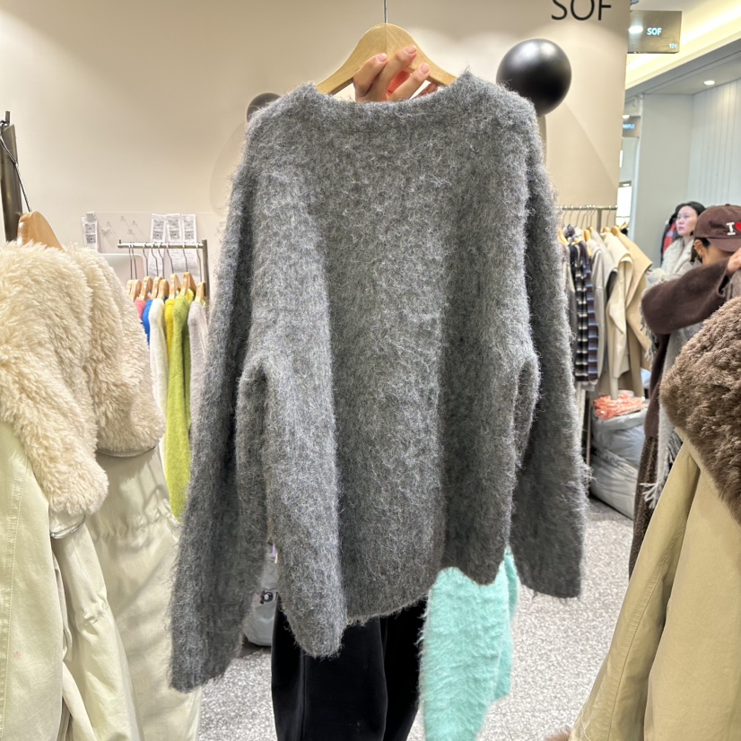 SOF韓國直郵㊣女裝新品人氣休閑時尚25秋冬推薦熱賣真品毛衣SOF毛衣