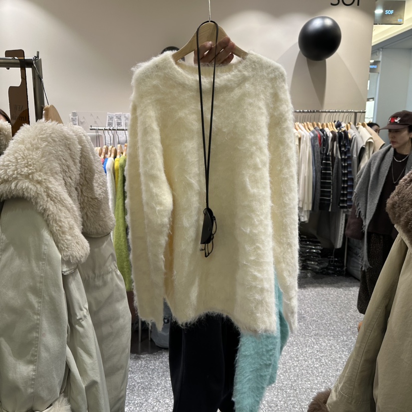 SOF韓國直郵㊣女裝新品人氣休閑時尚25秋冬推薦熱賣真品毛衣SOF毛衣圖色2