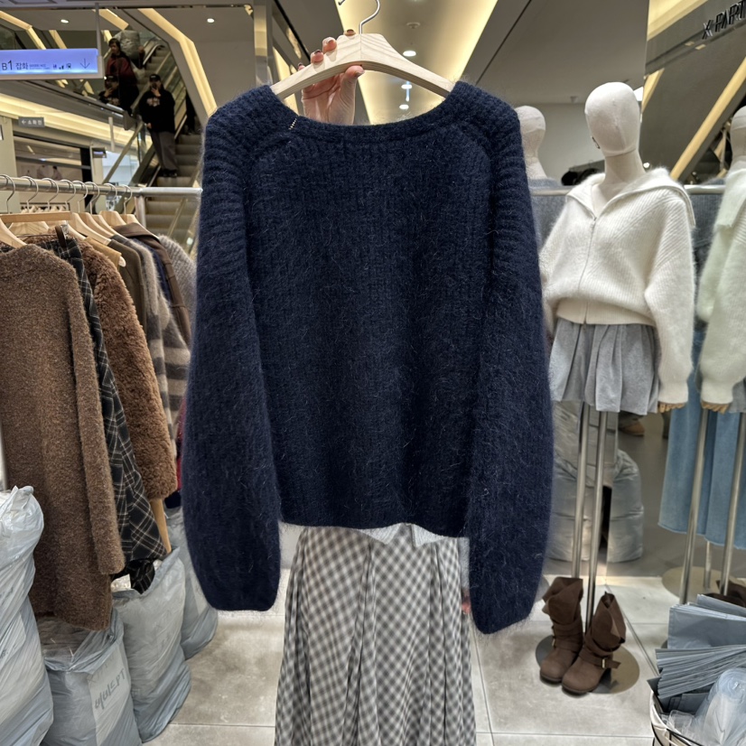 XPARTY東大門㊣代購女裝新款熱賣推薦25秋冬職業毛衣羊毛衫XPARTY毛衣