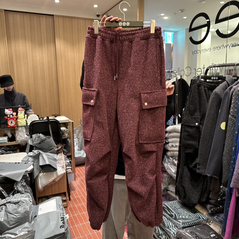 E/E/E韓國直郵㊣女裝新品人氣職業休閑時尚熱賣真品休閑褲E/E/E休閑褲圖色1