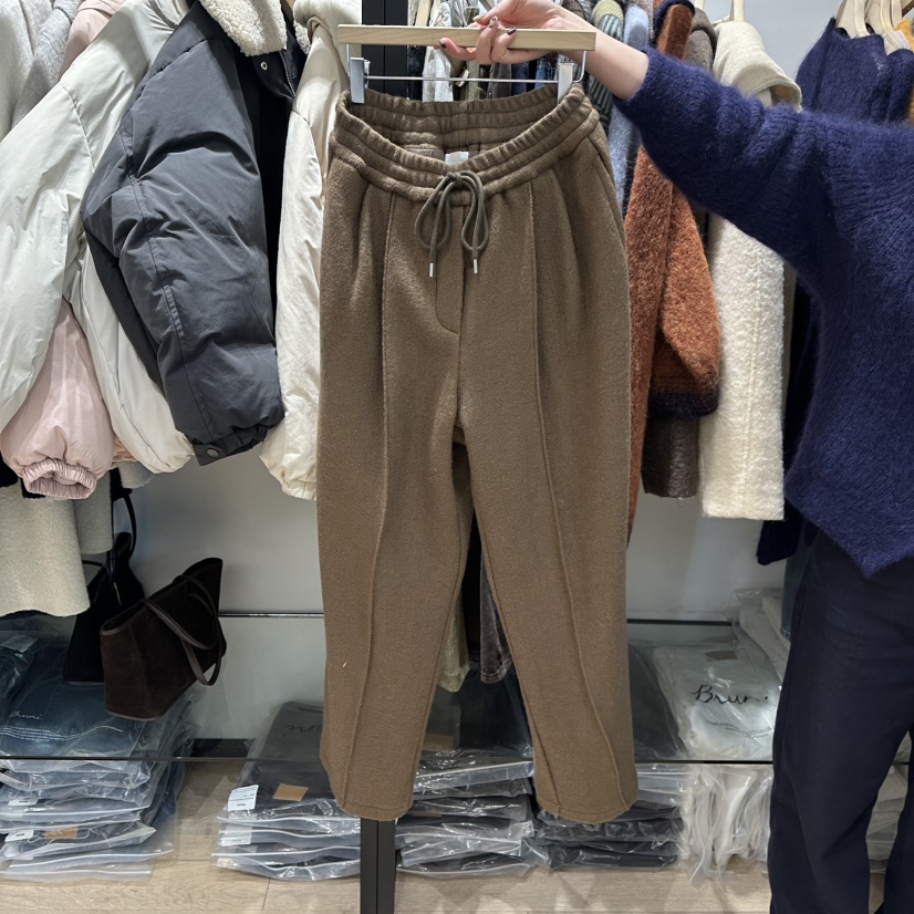 BRUNI/RICOTTA韓國直郵㊣女士新款熱賣25秋冬時尚休閑休閑褲BRUNI/RICOTTA休閑褲圖色2